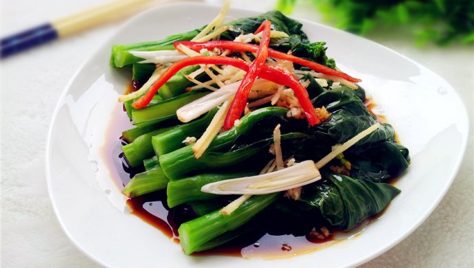 白灼菜心