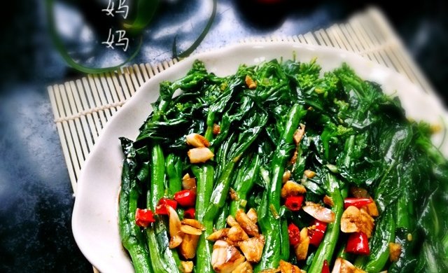 素食之― ―白灼菜花