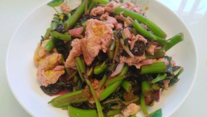 苋菜炒鸡蛋