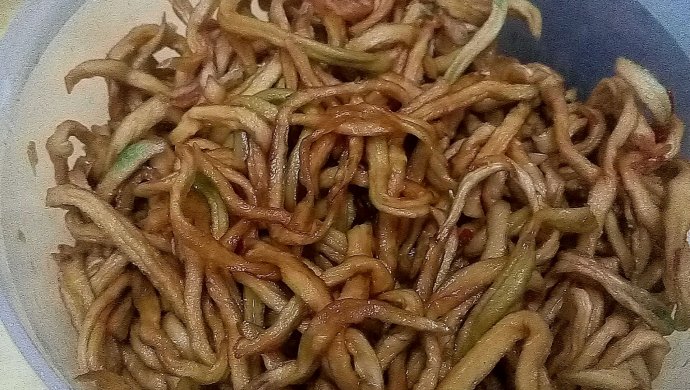 凉拌木瓜丝