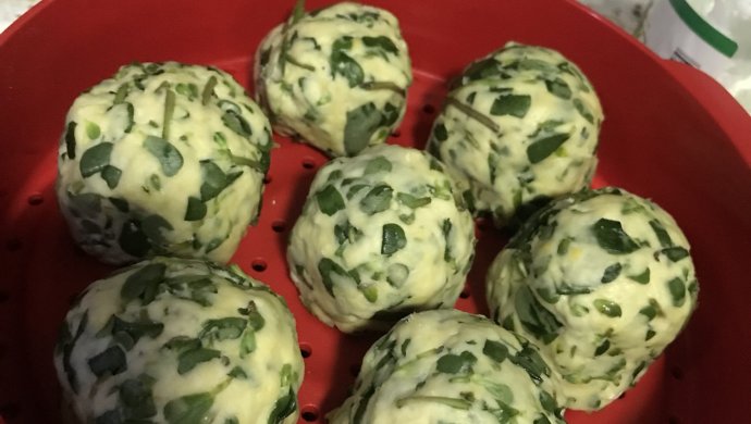 马齿苋窝窝头