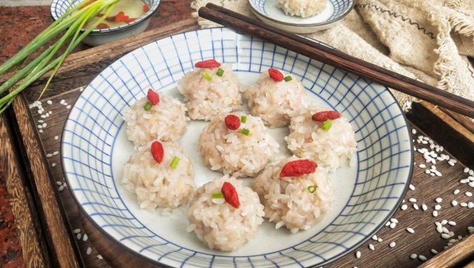 糯米菱角肉圆