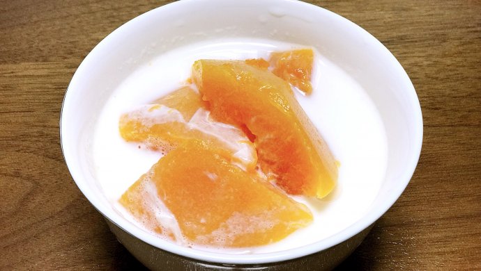 木瓜炖奶