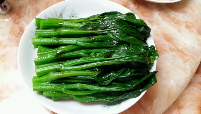 酱油菜心