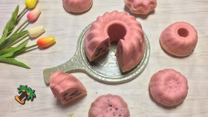 苋菜蜜豆馒头