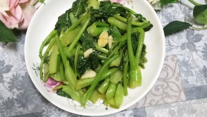 蚝油炒芥兰