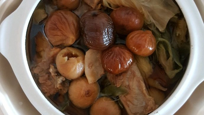 霸王花无花果猪骨汤
