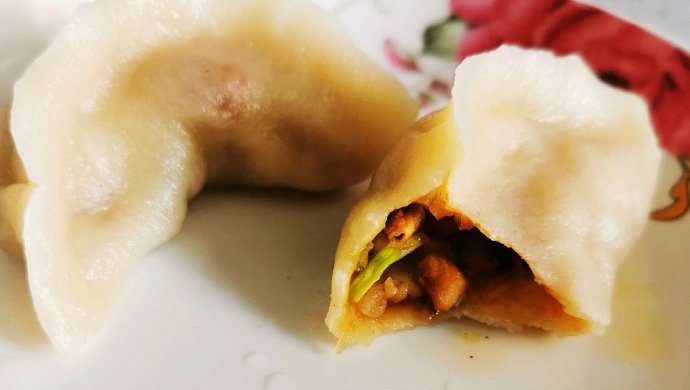 蒜黄饺子