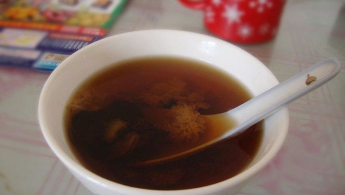 罗汉果菊花茶