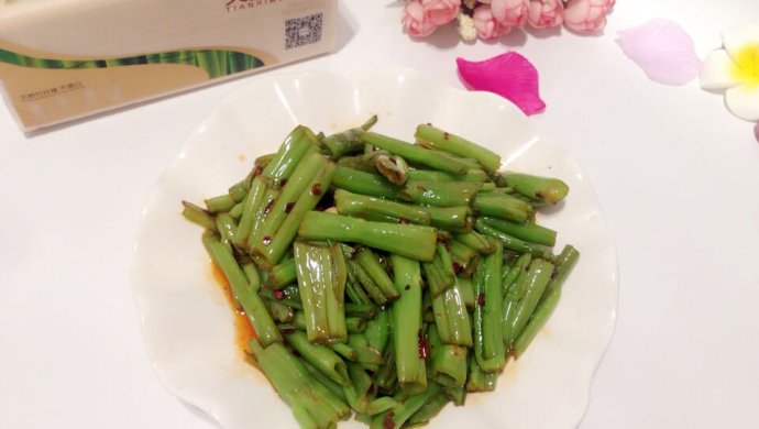 炒空心菜梗