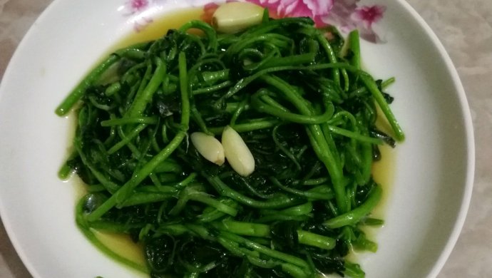 清炒西洋菜