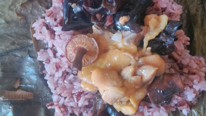 紫糯米鸡