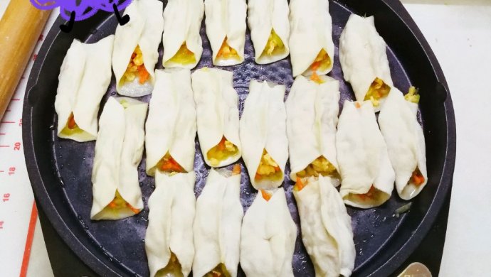 西葫素锅贴