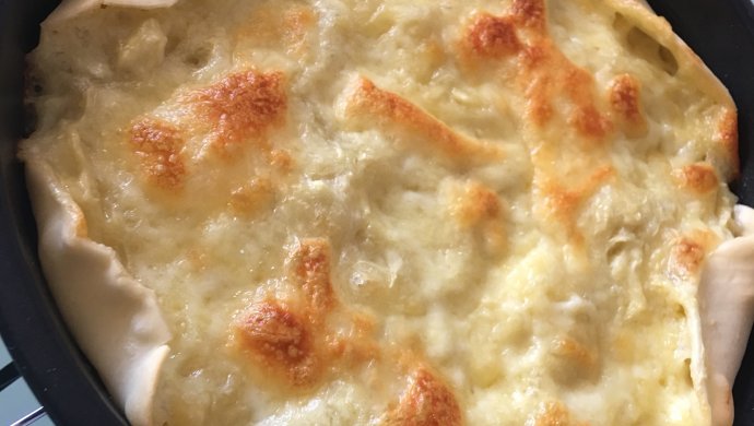 饺子皮榴莲pizza
