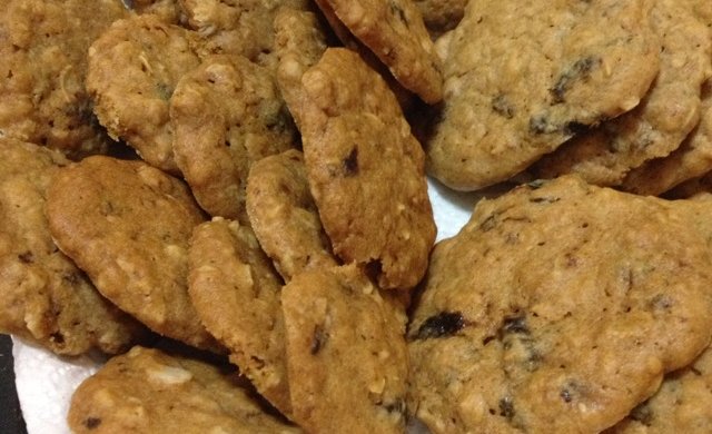 燕麦西梅甜饼