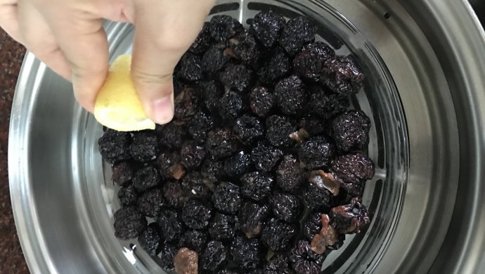 柠檬梅汁黑枣
