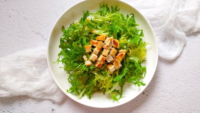 圣农鸡胸肉拌苦菊
