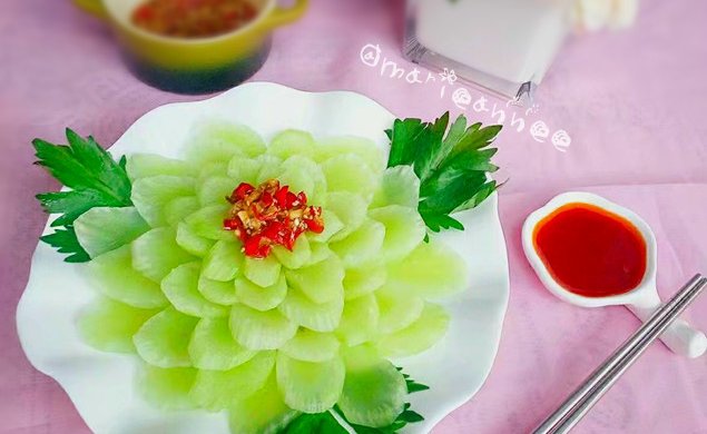 白灼莴笋