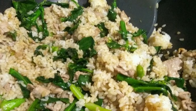芥兰炒饭