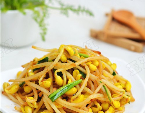 干煸黄豆芽