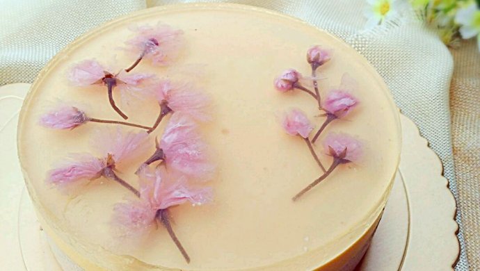 樱花水果慕斯