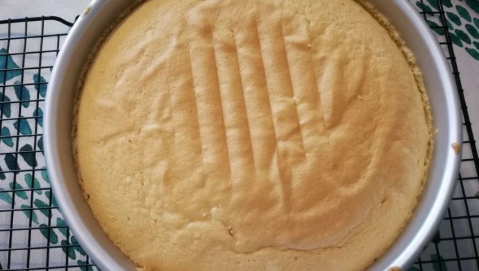 椰子油木糖醇戚风蛋糕