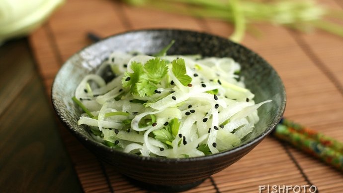 凉拌苤蓝
