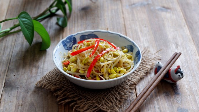 小炒黄豆芽