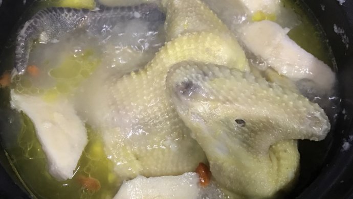 榴莲煲鸡汤