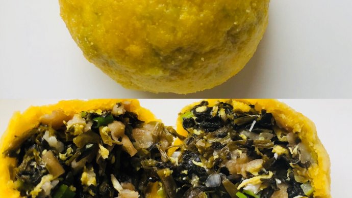 马齿苋（蚂蚁菜）菜团子