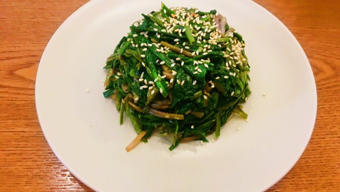 凉拌蒲公英