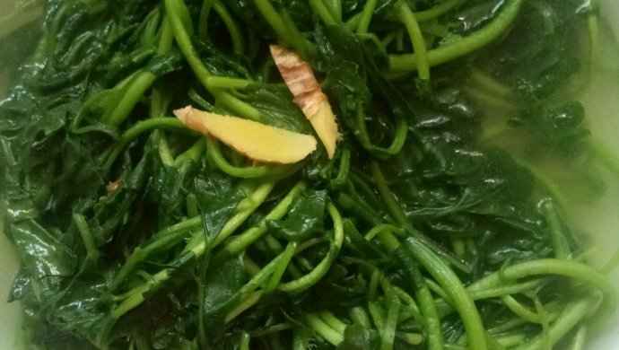 西洋菜这样做健康又美味――上汤西洋菜
