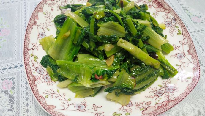 清炒莴笋叶