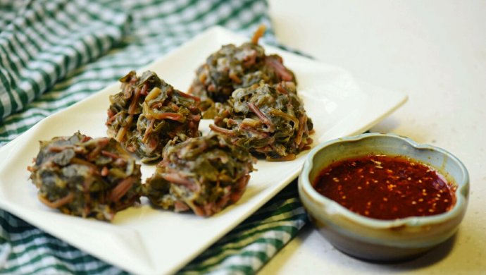 马齿苋菜团
