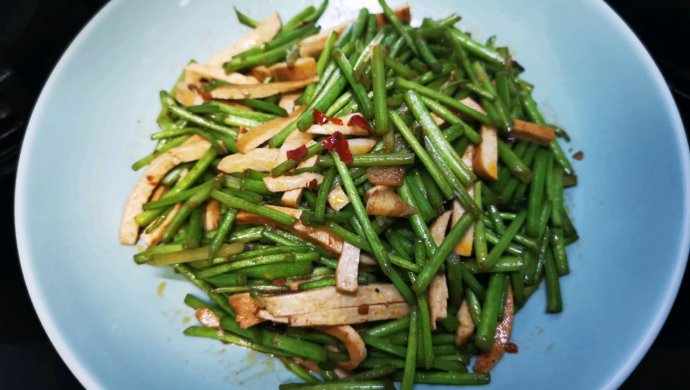 芦蒿炒豆干