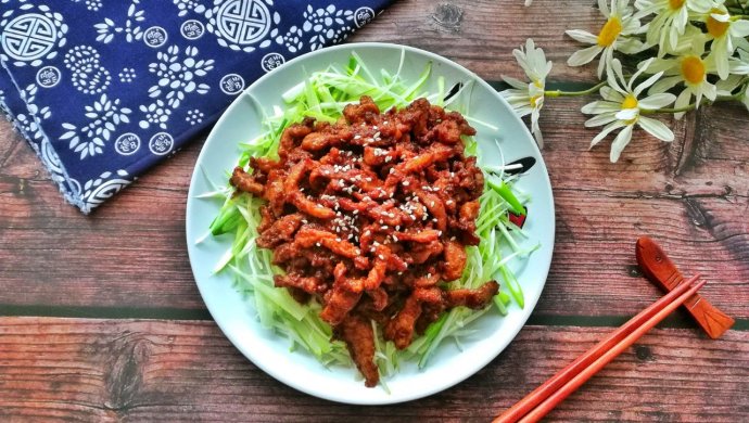 京酱肉丝