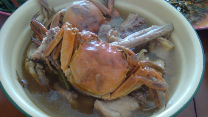 醉蟹清炖鸡~