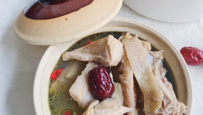 榴莲壳炖鸡鲜美土鸡汤??原汁原味又去火