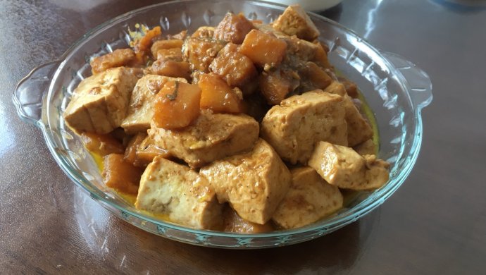 土豆炖豆腐