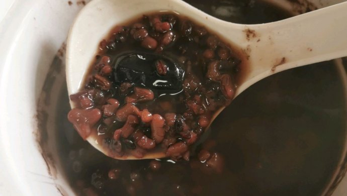 红豆黑米粥