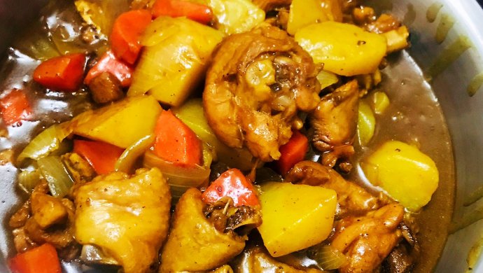 咖喱土豆炖鸡块