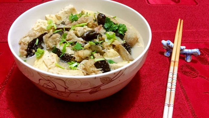 老板鱼炖豆腐
