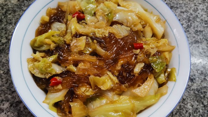 大头菜炒粉条