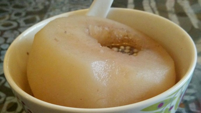川贝炖梨(止咳小偏方)
