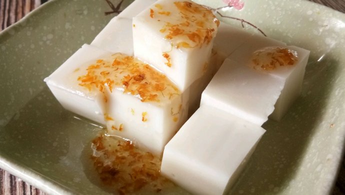 桂花杏仁豆腐