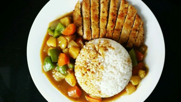 日式咖喱猪排饭