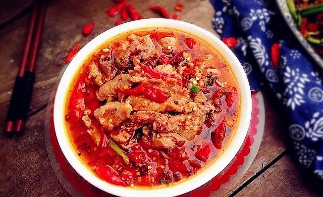 私房麻辣水煮肉片儿