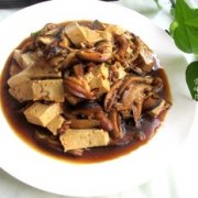 香菇肉末豆腐的做法