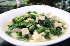 小白菜炖豆腐的做法大全