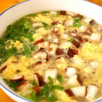 香菇鸡蛋汤